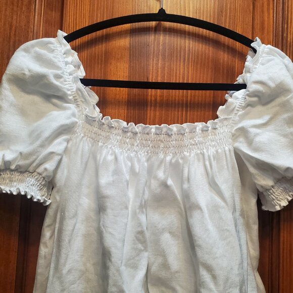 Reformation Carsen Linen Dress, Size XL - Picture 4 of 12